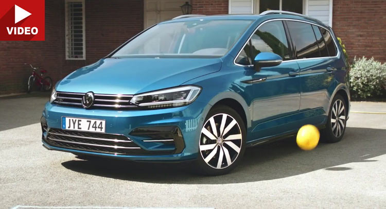  New VW Touran Looking Like A Real People-Pleaser In Swedish Spot
