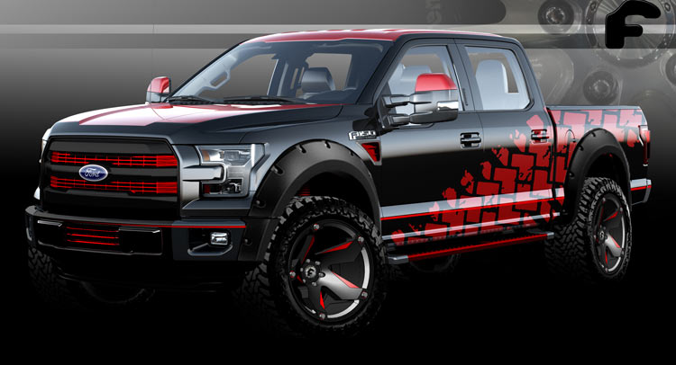 Army Of Customized Ford F-150s Marching To Las Vegas