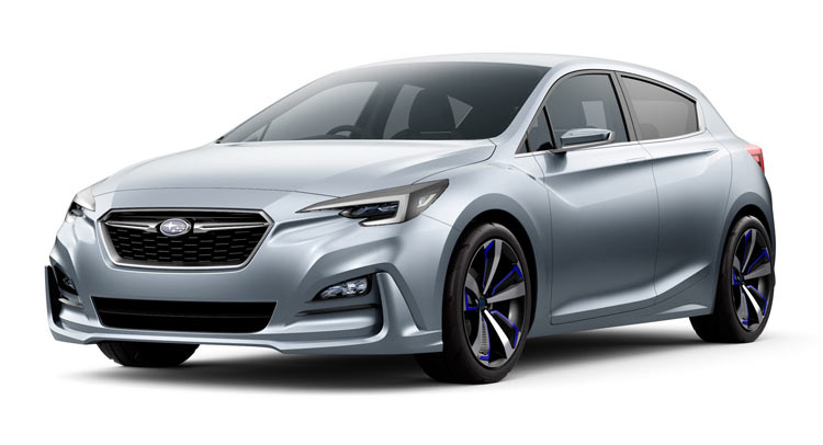  Subaru Wants Us To Believe Impreza Concept Previews 2017 Production Car