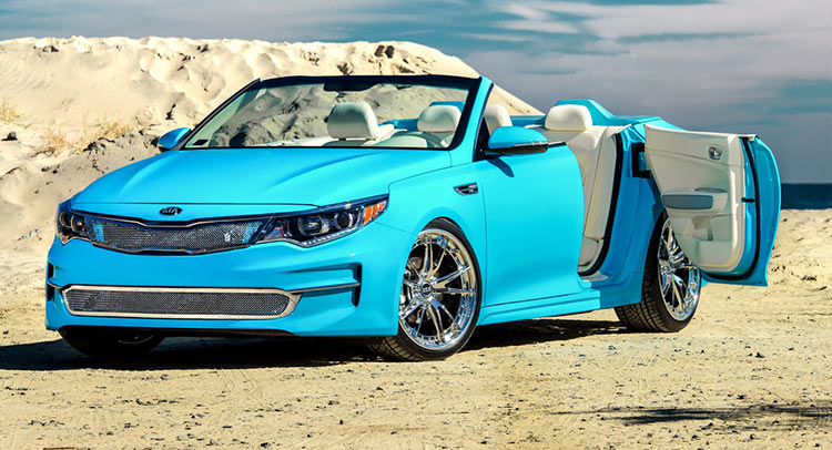  Kia Slices Off New 2016 Optima’s Top Just In Time For Halloween