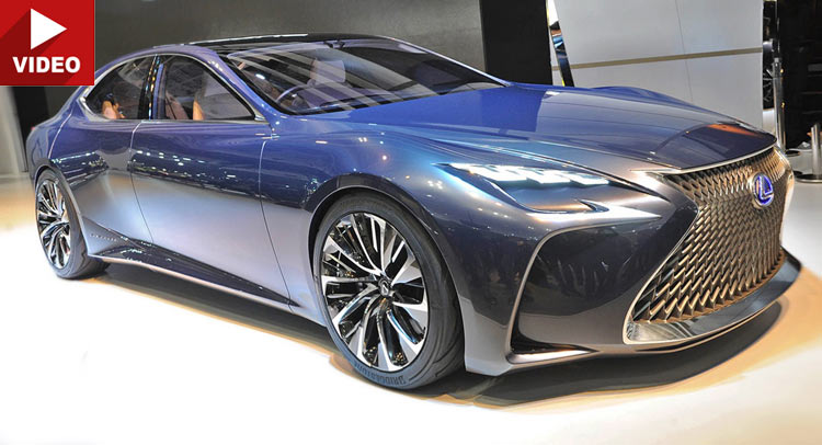 Does The Striking Lexus Lf Fc Concept Actually Preview The Next Ls Carscoops