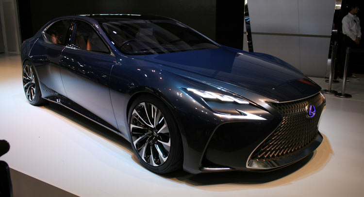  Hydrogen-Powered Lexus LF-FC Concept Previews Next-Gen LS Flagship Sedan