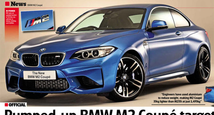  New BMW M2 Leaks Ahead Its Official Debut