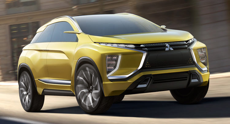 Mitsubishi eX Concept Previews Design For Future Models, Packs Next-Gen EV System