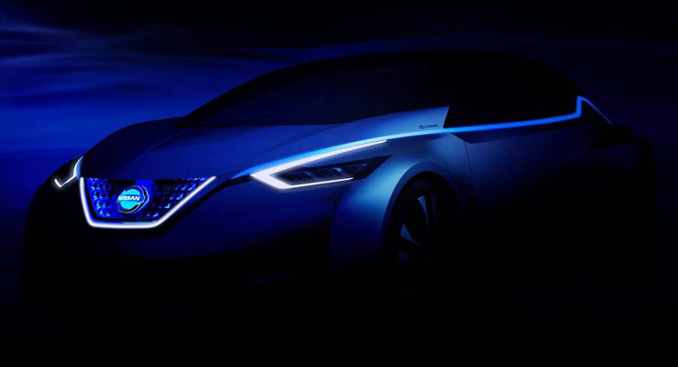  Nissan Teases New Concept Car For Tokyo, Most Likely An EV
