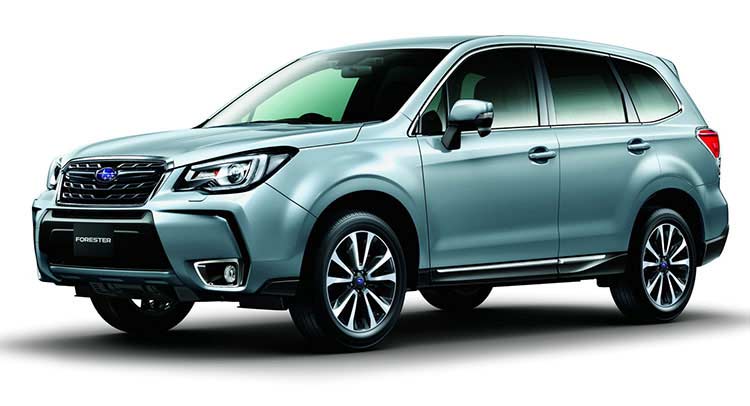  Subaru Shows Off The Facelifted 2017 Forester