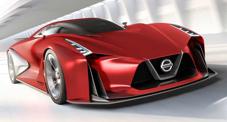  Nissan 2020 Vision Gran Turismo Heading To Tokyo Show In A New Red Shade