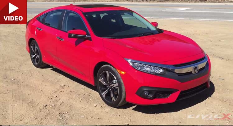  New 2016 Honda Civic Walkaround Video Covers All The Angles