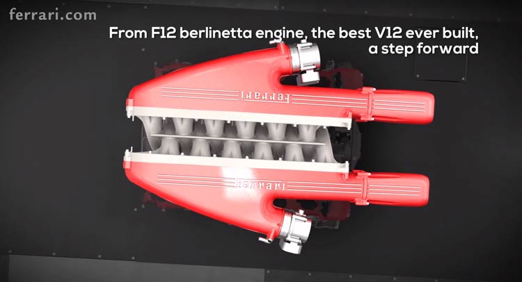  Ferrari Video Details F12tdf Active Rear Axle & Powertrain