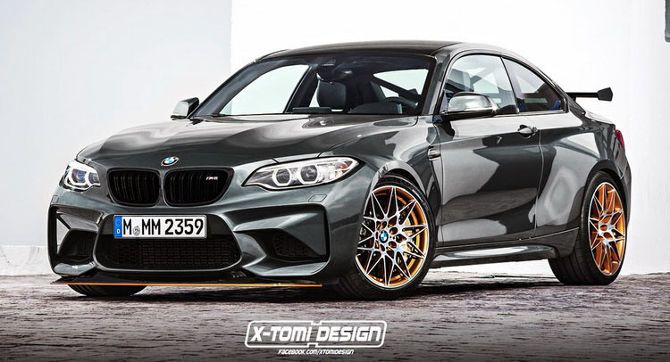  BMW M2 GTS Rendering Is Best Of Both Worlds