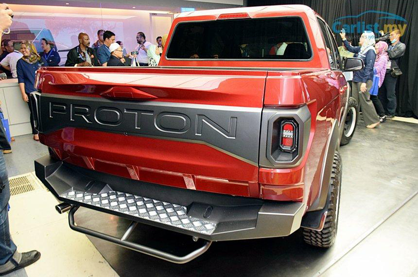 Proton Shows Butch Looking Pickup Concept In Malaysia Carscoops