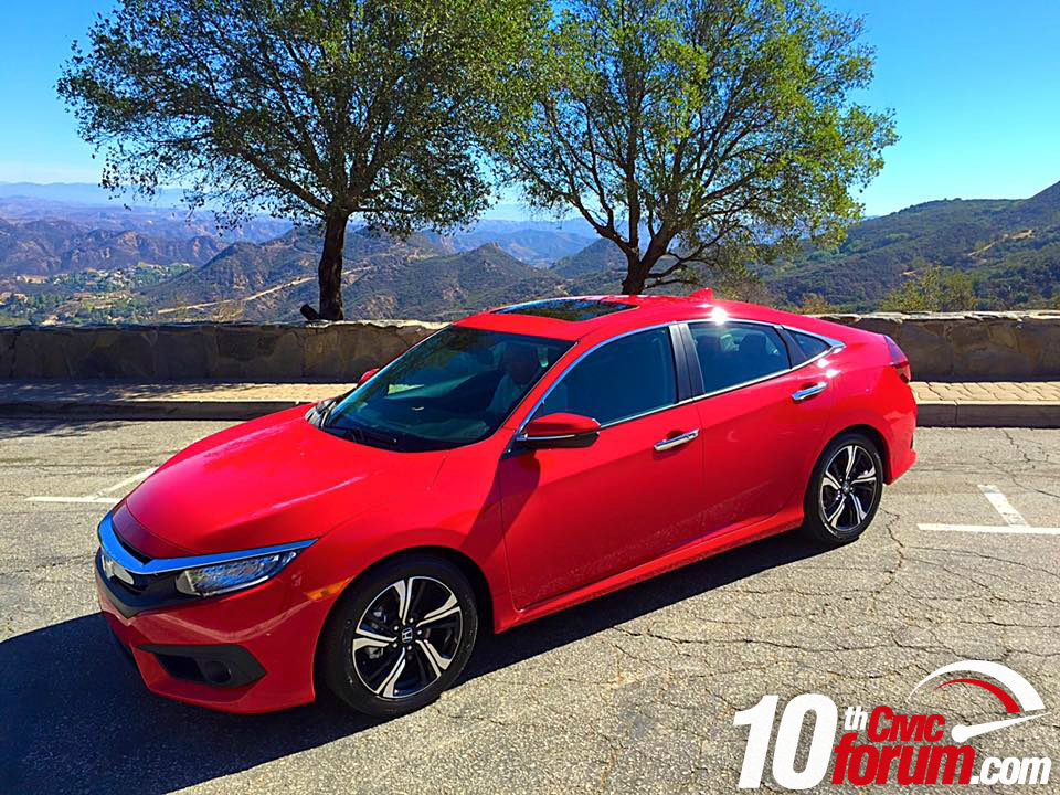 New 2016 Honda Civic Shows Its Colors Out In The Open  Carscoops