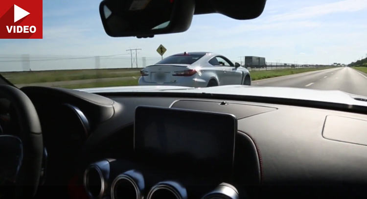  Lexus RC F Gets Into A Fight With The Mercedes-AMG GT S
