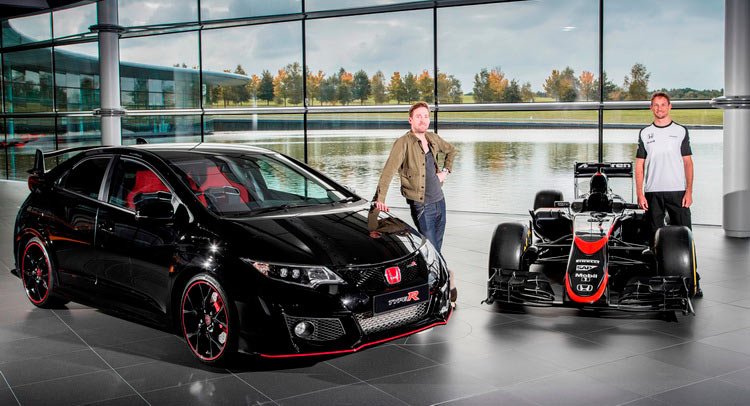  Jenson Button Gives Kaiser Chiefs’ Ricky Wilson A Tour Of McLaren’s Technology Center