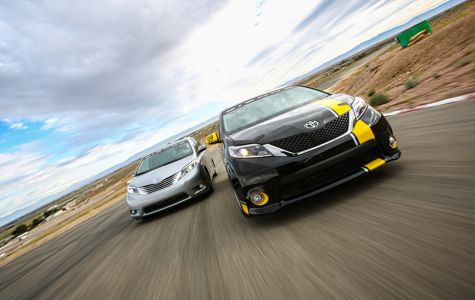 Toyota Sienna RTuned Study With Stock V6 Beats A Camaro SS On The
