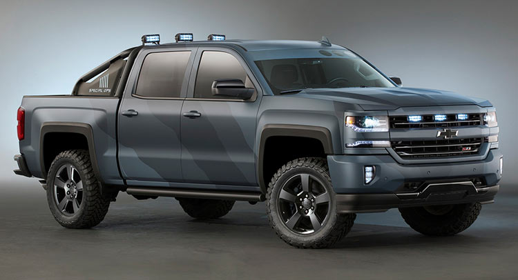  Silverado Special-Ops Concept Is Chevy’s Latest Addition For SEMA