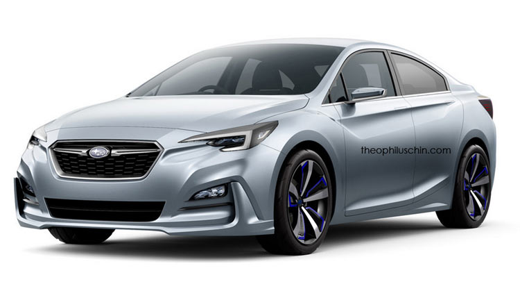  Subaru Impreza Sedan Concept May Look Like This