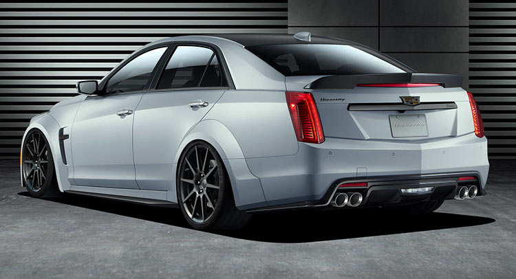 Hennessey Bumps New 2016 Cadillac CTS-V Up To 1,000 Horses