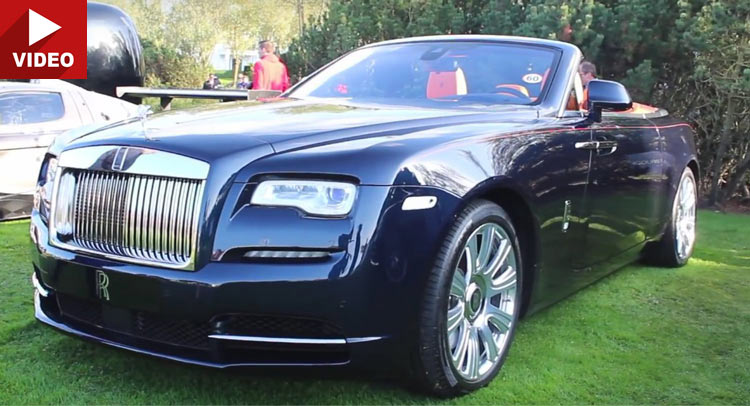  New Rolls-Royce Dawn Start Up And Drive Away