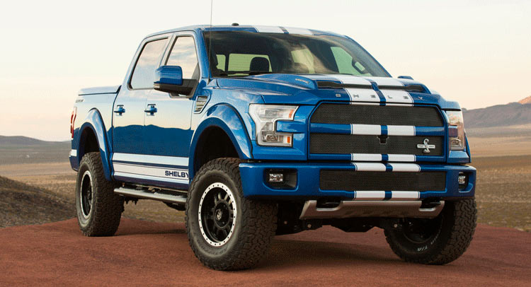 Shelby Brings The Blue Thunder To SEMA With 700HP F-150 Truck