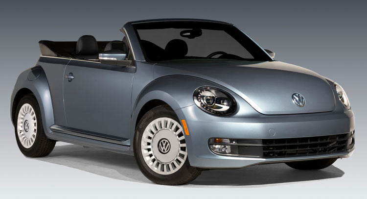  New Beetle Denim Cabrio Limited Edition Joins VW’s Lineup In LA