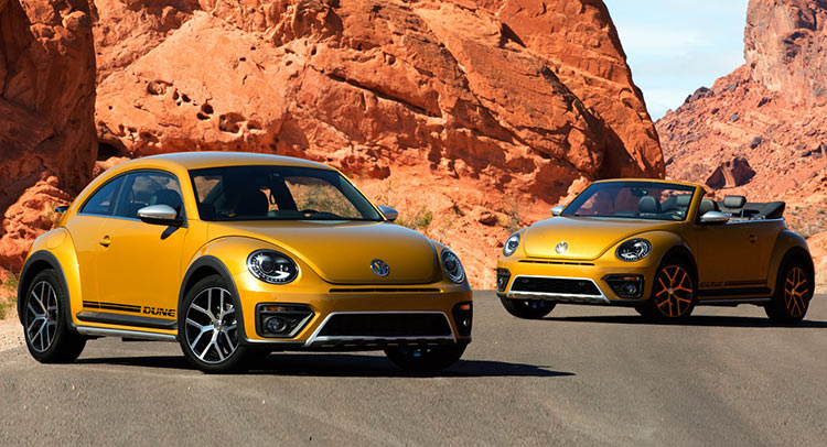  VW Gives New Beetle The Rugged Dune Treatment