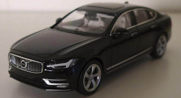  New Volvo S90 Says Hello Through Another Scale Model