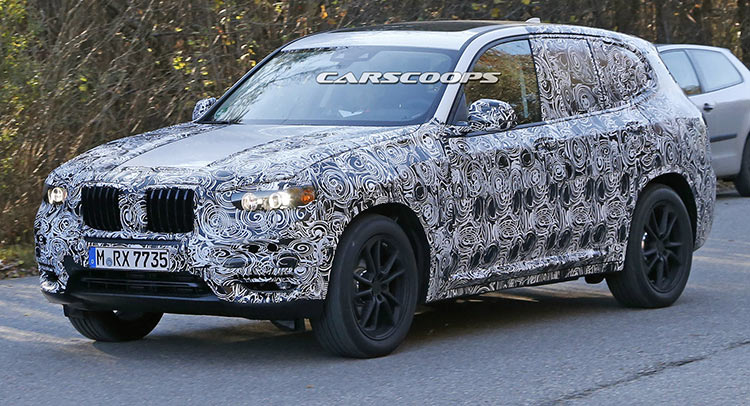  First Spy Shots Of BMW’s All-New 2018 X3