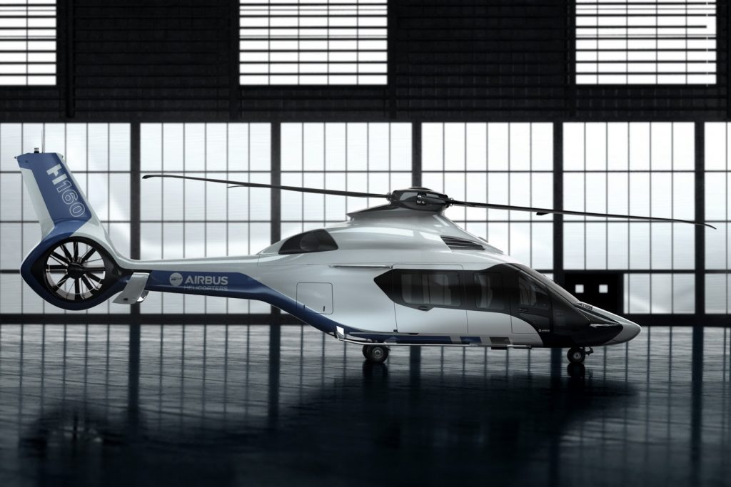  Airbus presenta el helicóptero H1 diseñado por Peugeot