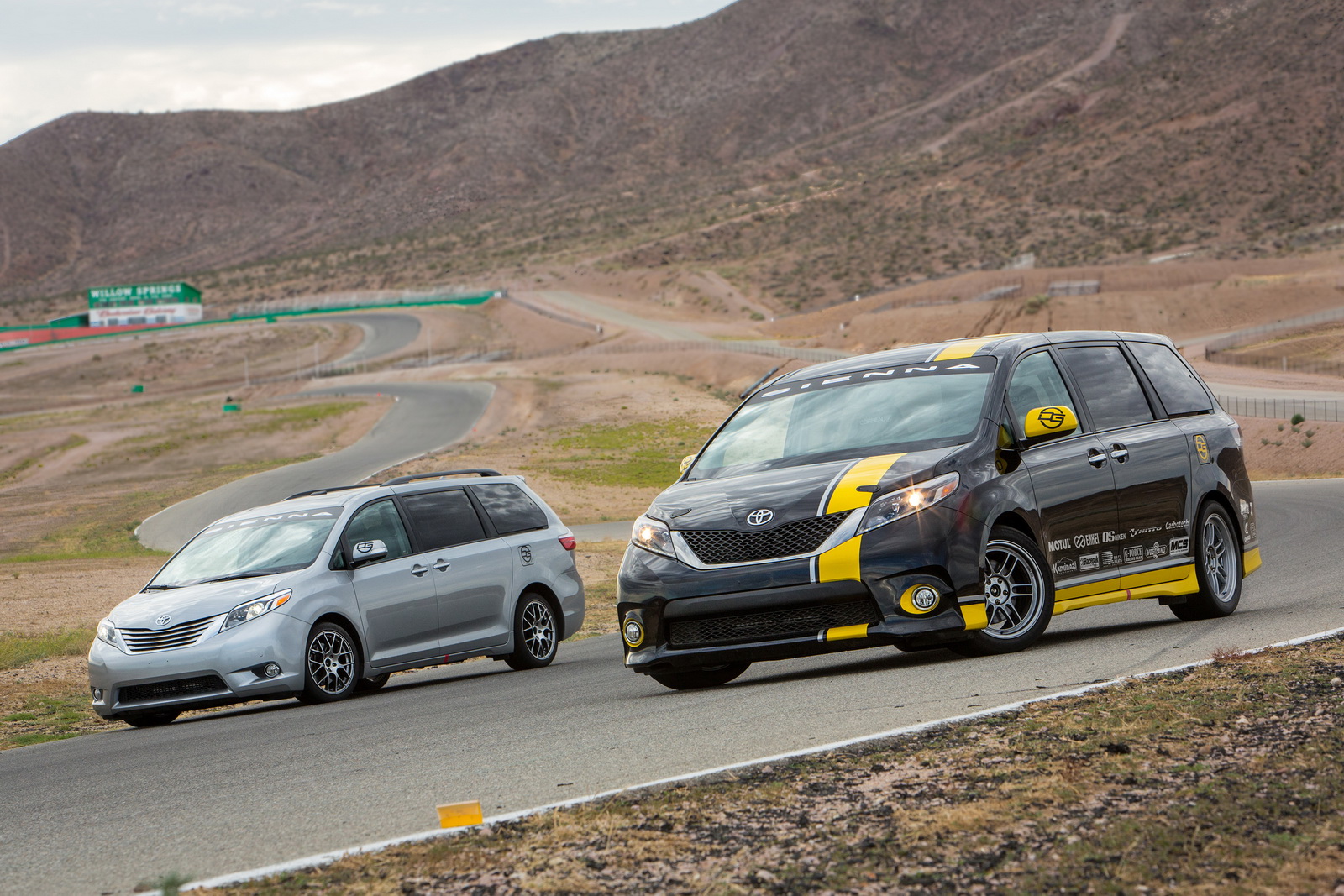 Toyota Sienna RTuned Study With Stock V6 Beats A Camaro SS On The