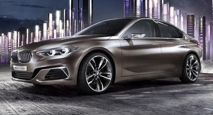  BMW Concept Compact Sedan Previews 1- Or 2-Series Sedan