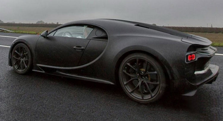  New Bugatti Chiron Prototype Spotted