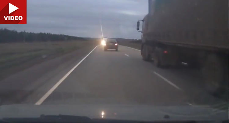  Dangerous Overtaking Results In Car Flipping Over