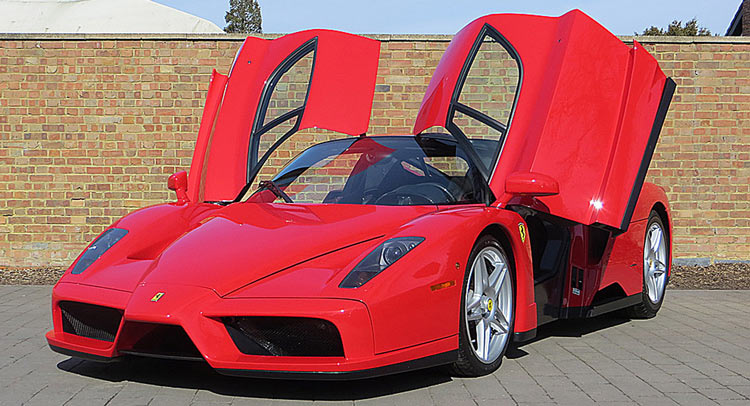  Virtually Brand New Ferrari Enzo For Sale Has Only Pre-Delivery Inspection Miles