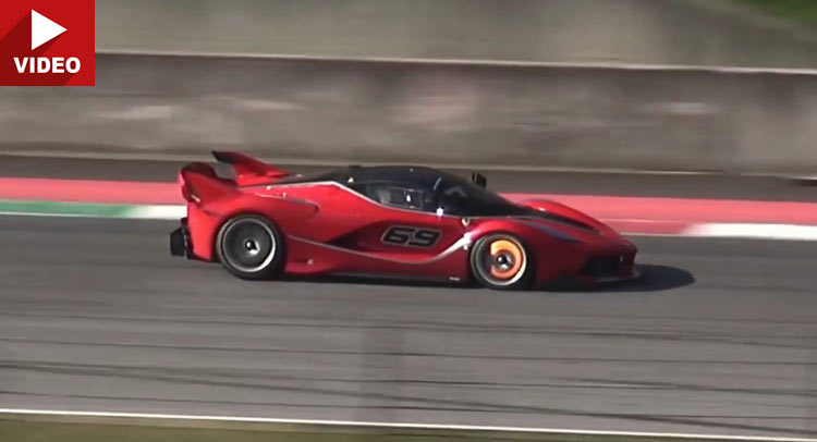  Check Out These Flame-Spitting Ferrari FXX Ks