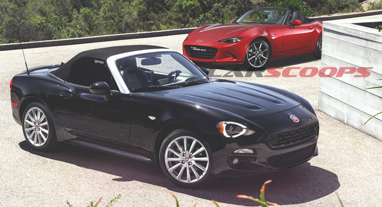  A Visual Comparison Between The Fiat 124 Spider And The Mazda MX-5