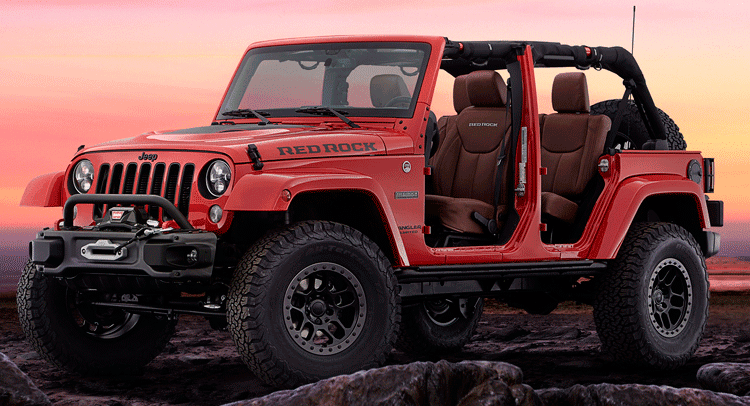  Jeep Wrangler Red Rock Concept Is The Ultimate Desert Ride