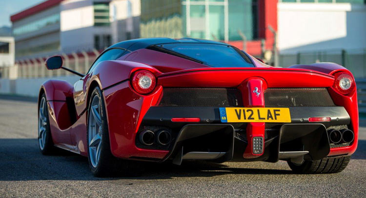  Ferrari Auctions Coveted Personalized Plate For Charity