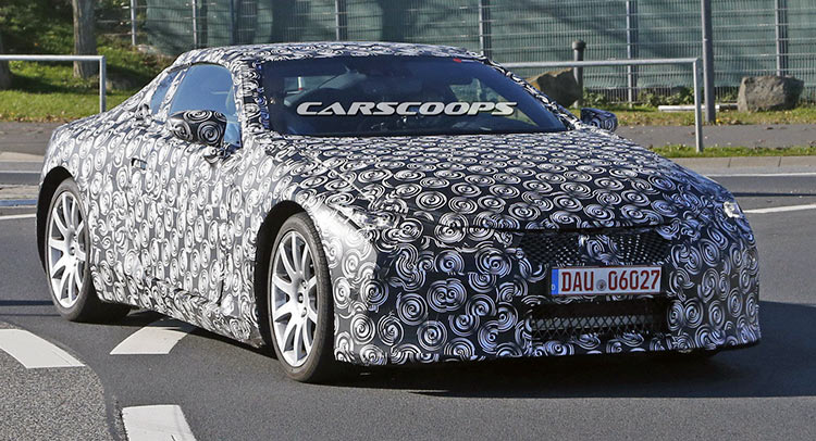  Scoop: 2017 Lexus LC Coupe Keeps True To The LF-LC Concept
