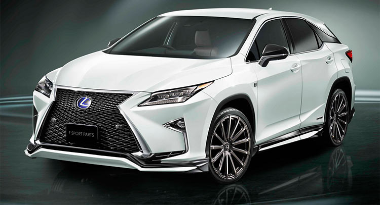  Toyota’s TRD Division Makes The Lexus RX Look Even More Striking