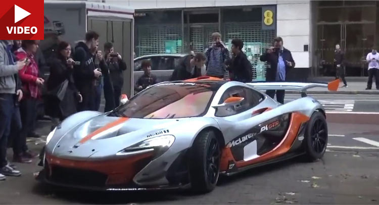  Track-Only McLaren P1 GTR Is Quite A Spectacle In London Streets