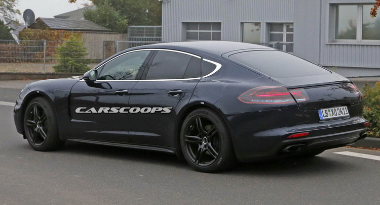  All-New Porsche Panamera Drops More Camo, Tries To Blend In With The Rest Of The Range