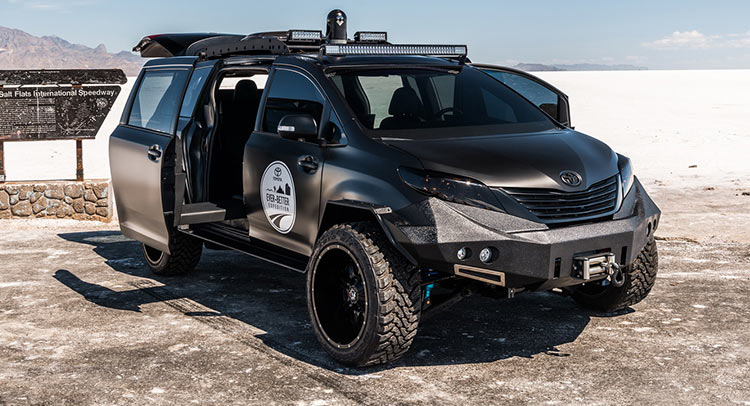  Toyota’s Bad-Ass UUV Stops At SEMA Before Continuing Its 16,500 Mile Trip