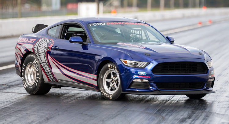  Ford’s 8-Sec 1/4 Mile 2016 Cobra Jet Mustang Could Be Yours For $100k [w/Video]