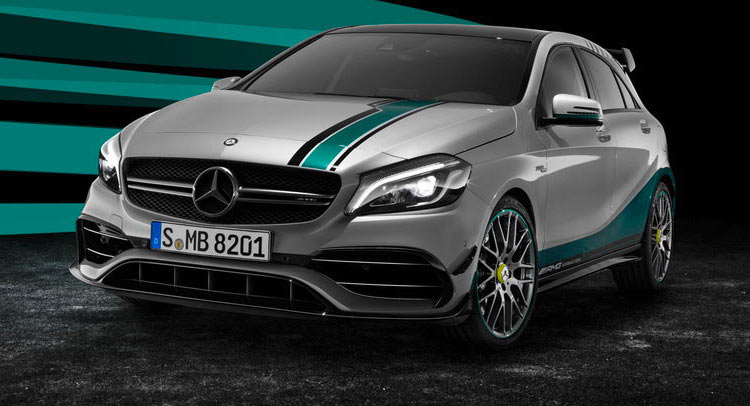  Mercedes Celebrates Winning F1 Title With Special Edition A 45 AMG