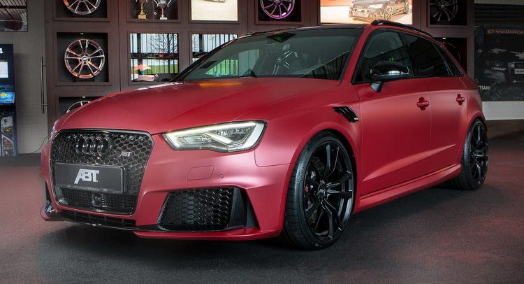  Audi RS3 Boosted To 443HP With The Kind Help Of ABT