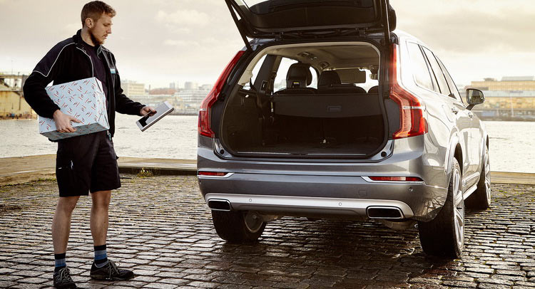  Volvo Launches World’s First In-Car Delivery Service [w/Video]