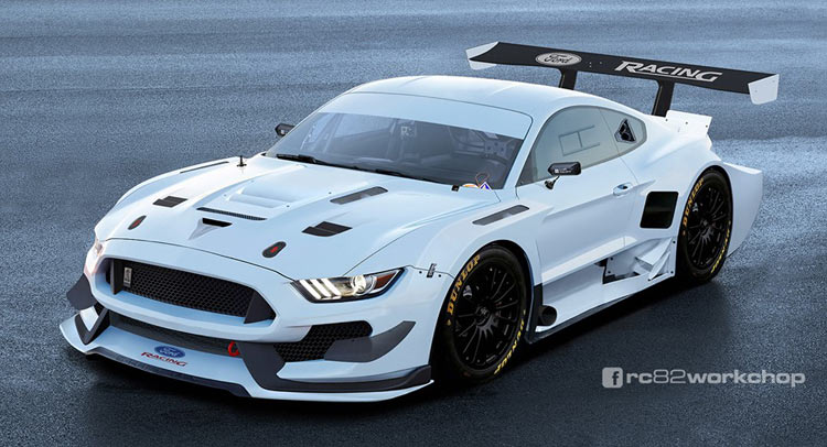  A Ford Mustang Shelby GT350R DTM Racer Is The Devil’s Dream Machine