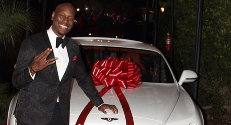  Fast & Furious Star Tyrese Gibson Gets Bentley Continental As Birthday Gift