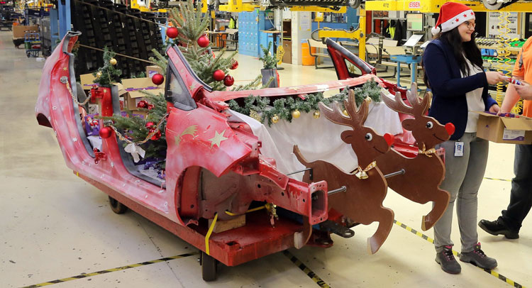  This Is Ford’s Idea Of What Santa’s Sleigh Should Look Like